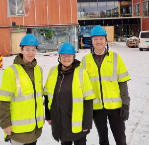 Utdanningsfraksjonen på befaring
