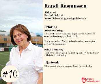 Profil av Randi Rasmussen