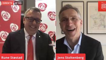 Jens Stoltenberg gjest på 1. mai markering i Nord-Fron