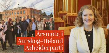 Årsmøte i Aurskog-Høland Arbeiderparti 2018.