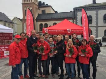 Stand på Tønsberg torg