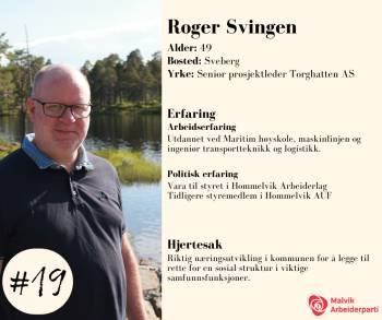 Profil av Roger Svingen