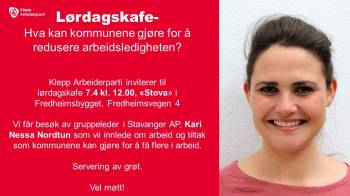 Invitasjon lørdagskafe Klepp AP