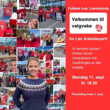 Invitasjon til valgvake 2023