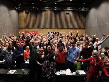 Full jubel på Tromsø Aps valgkamp-kick-off 9.5.19