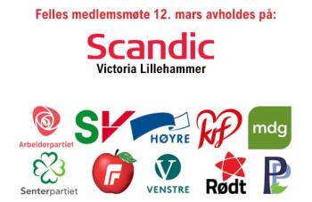 Møte med alle partiene i LIllehammer