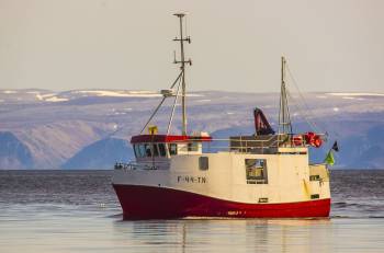 Fiskefartøy på Tanafjorden