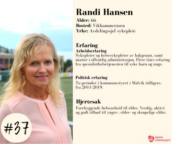 Profil av Randi Hansen