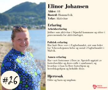 Profil av Elinor Johansen