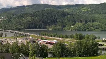 I fjellet på andre siden vil ny E6 gå i tunell