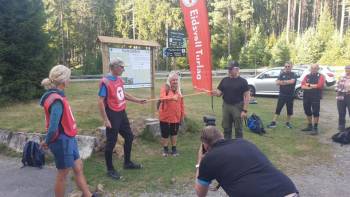 Ordfører Hege Svendsen åpner Parisrunden med Eidsvoll Turlag