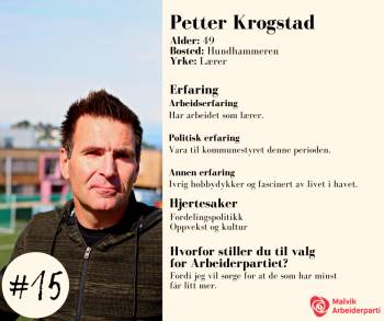 Profil av Petter Krogstad