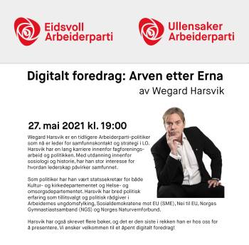 Foredrag - Arven etter Erna