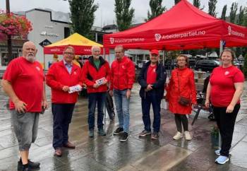 Valkamp i Stryn.