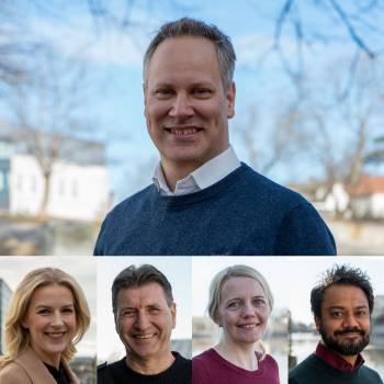 Jon-Ivar Nygård, Elise Bjørnebekk-Waagen, Stein Erik Lauvås, Solveig Vitanza og Shakeel Rehman