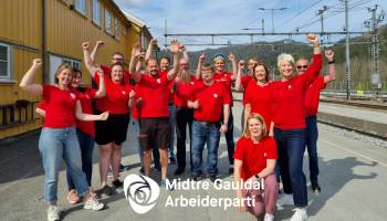 Midtre Gauldal arbeiderparti ¨Som lag klarer vi det umulige¨