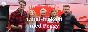 1.mai-frokost med Peggy