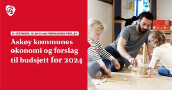 Velkommen til medlemsmøte 13.desember 18,30-2000, formannskapssalen