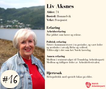 Profil av Liv Aksnes