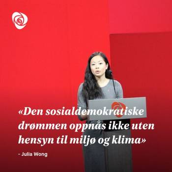 Sitatplakat Julia Wong