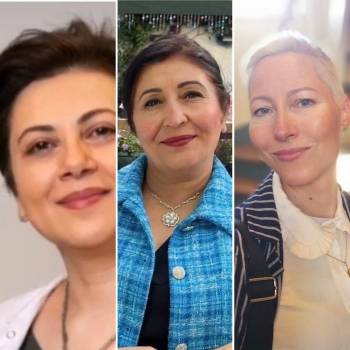 Bilde av Romina Zadehkabir, Gulale Samiei og Sara Mauland