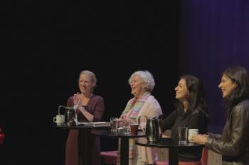 Anniken Huitfeldt, Ellen Horn, Hadia Tajik og Loveleen Brenna