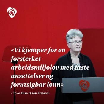 Sitatplakat Tove Elise Olsen Frøland