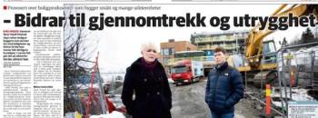 Faksimile Romerikes Blad boligpolitikk