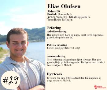 Profil av Elias Olufsen