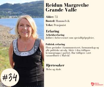 Profil av Reidun Grande Valle