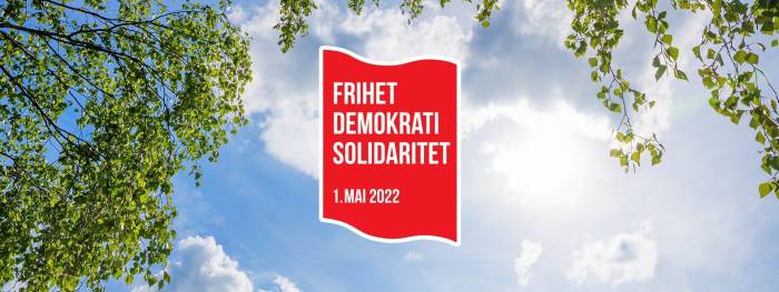 1. mai 2022 banner