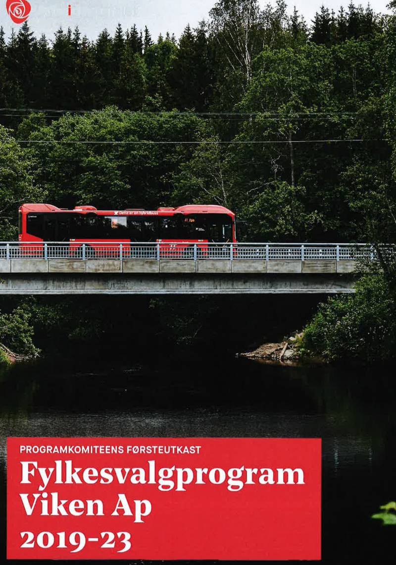 Forside fylkesvalgprogram