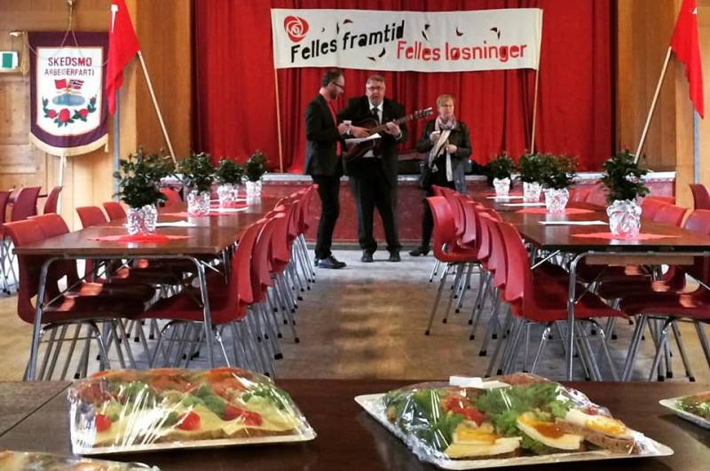 1. mai frokost i 2017 - Gamle Folkets Hus Lillestrøm