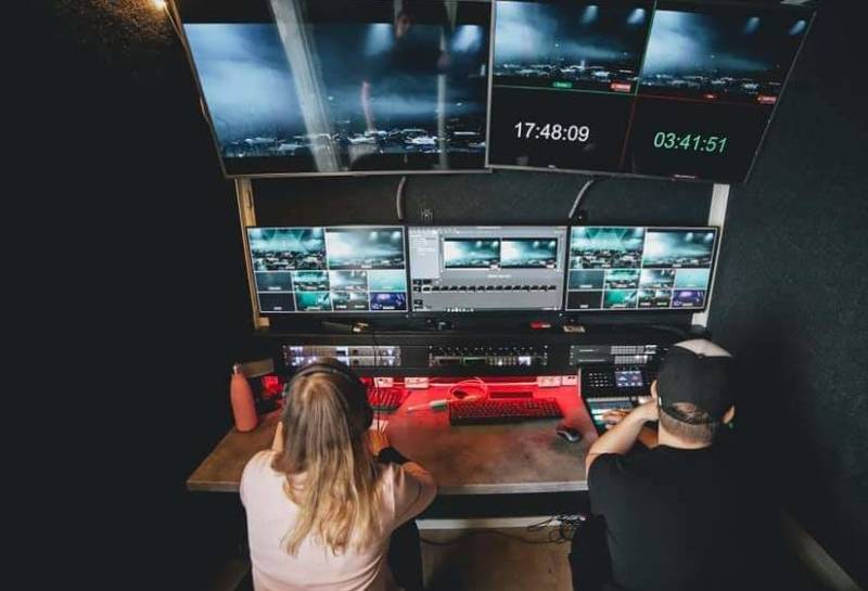 Videoproduksjon hos VALY. FOTO DÁNIL RØKKE