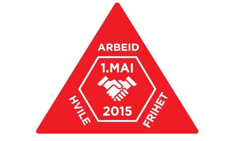 1. mai 2015-merket - Arbeid, hvile, frihet