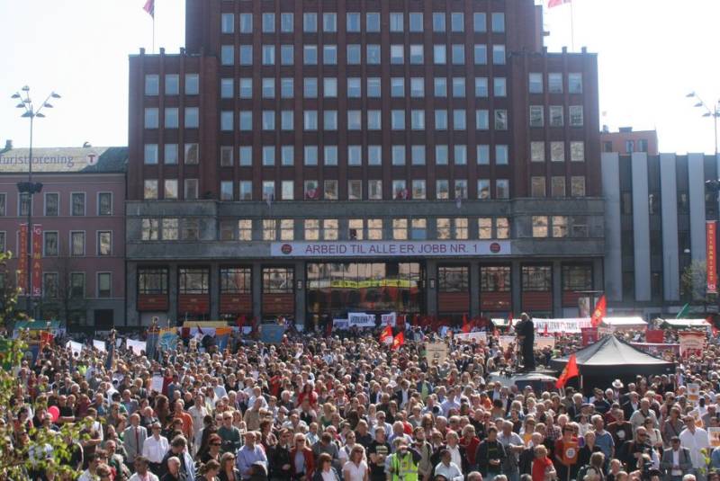 1. mai på Youngstorget