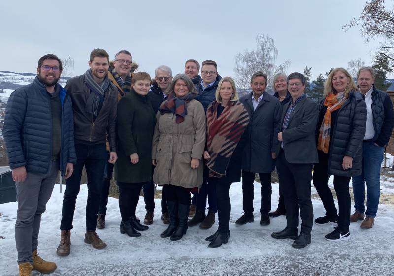 Ledelsen i Innlandet Ap, stortingsrepresentanter og Ap ledere fra både Hamar, Elverum, Ringsaker, Gjøvik og Hamar deltok på perspektivkonferansen