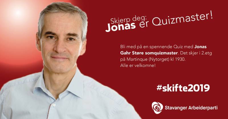 Jonas quiz Stavanger 27.jul