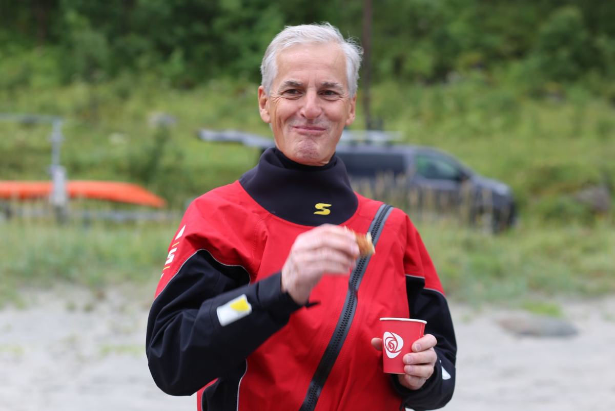 Kaffe og kajakk er midt i blinken