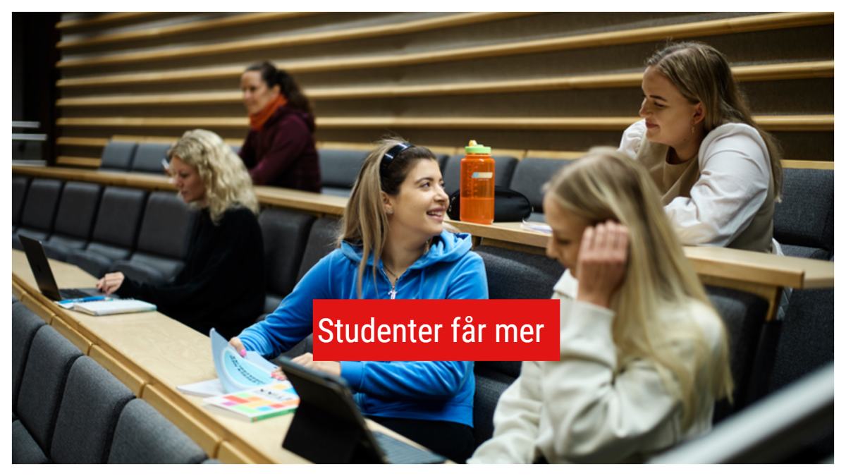 studenter får mere ns