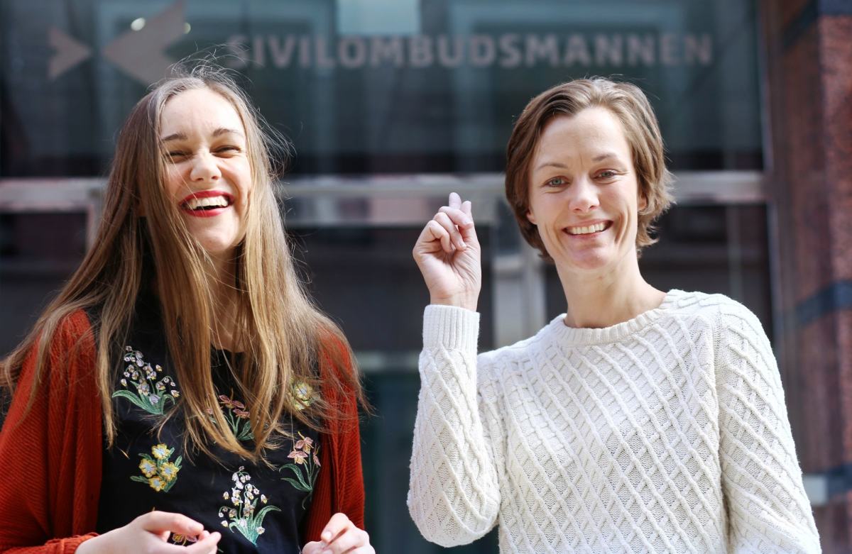 Ina Libak og Anette Trettebergstuen i 2019.