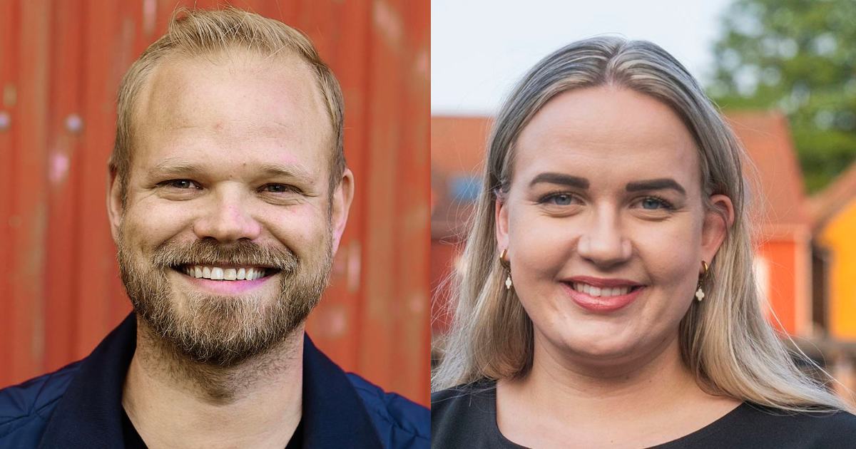 Kenneth Mørk og Ida Hirst