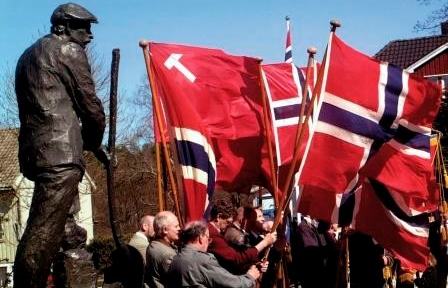 Flaggborg 1. mai Eydehavn