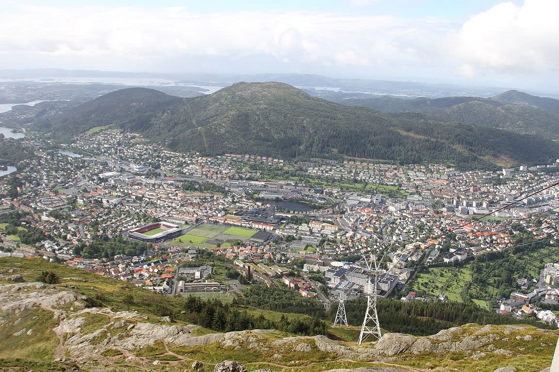 Bilde av en fantastisk bydel.