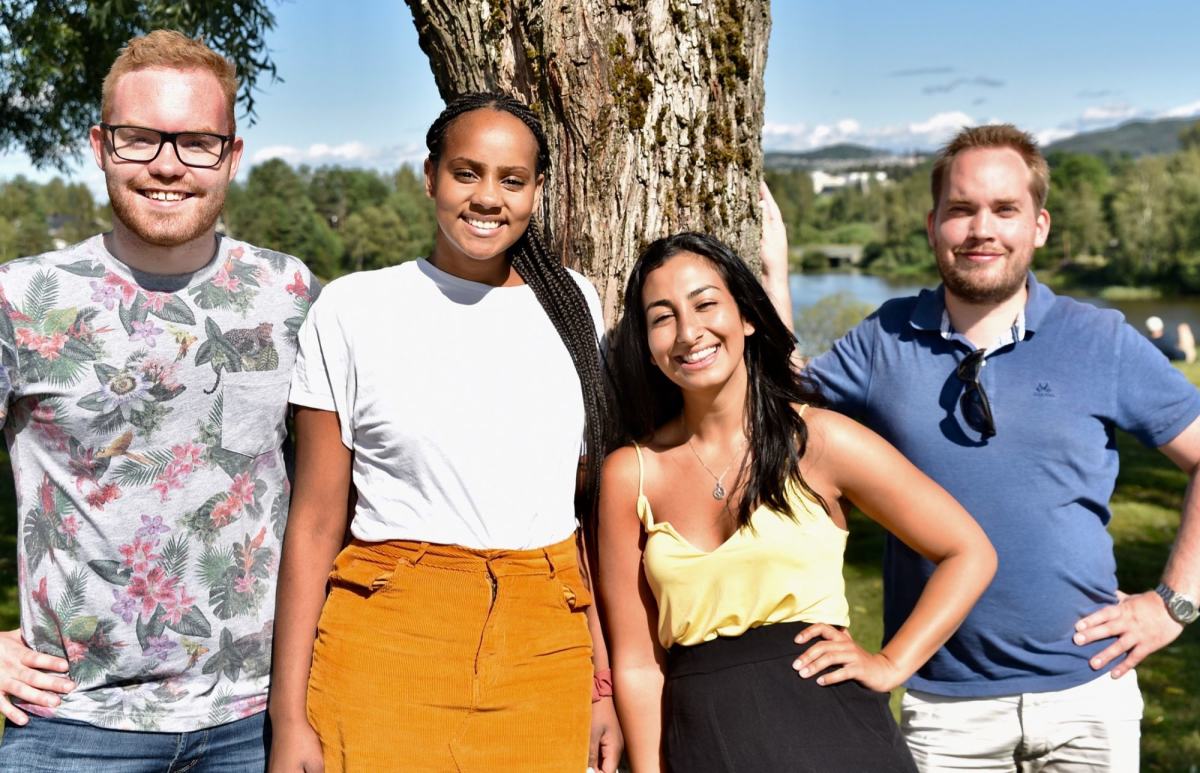 Stian, Tina, Venus og Lars Martin