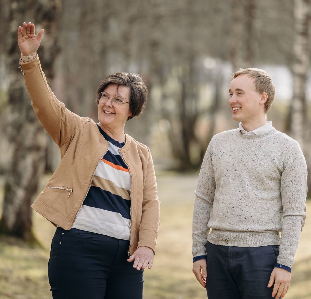 Ordførarkandidat Judith Kvåle og andrekandidat Ådne Reidar Nes Kleppe vil stå på for Stad