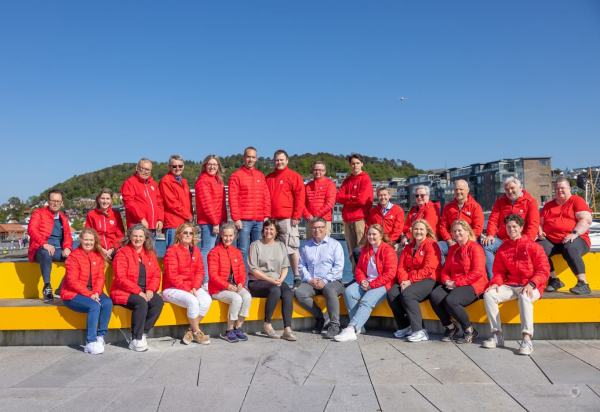 Gruppebilde av Sandnes AP sine kandidater