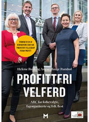 Forside av boken Profittfri Velferd.