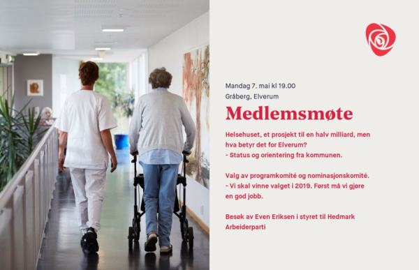 medlemsmøte 7.mai