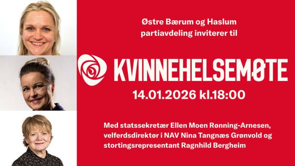 Forsidebilde for kvinnehelsemøtet